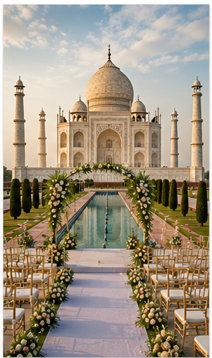 Destination wedding in Agra
