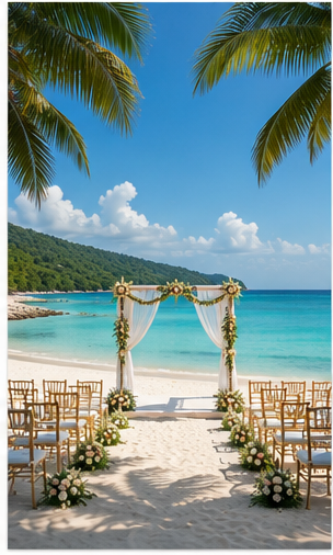 Destination wedding in Havelock Island