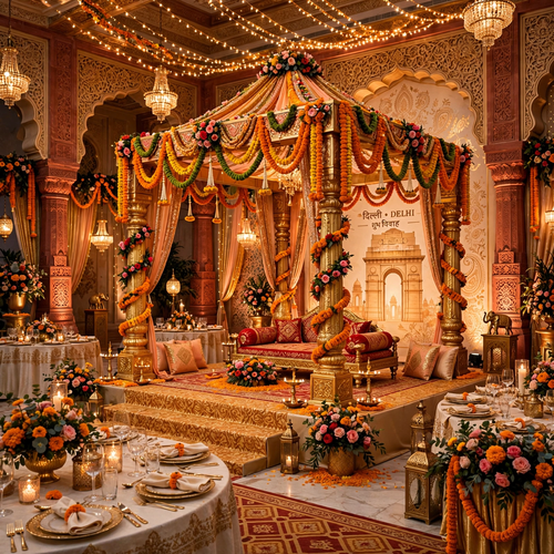 Destination wedding in Delhi