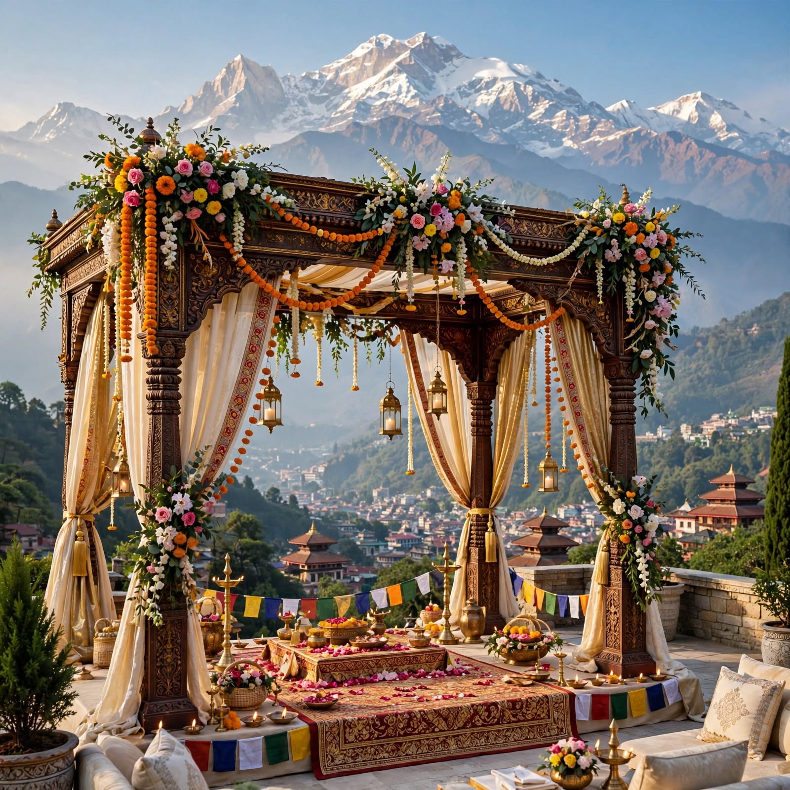 Destination wedding in Kathmandu